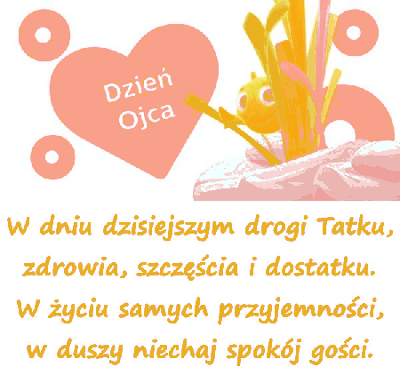 Rybka mini mini z życzeniami na Dzień Ojca